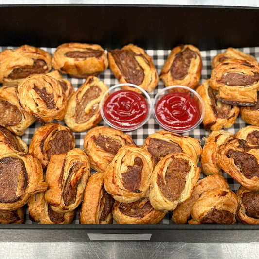 House Made Sausage Roll Platter
