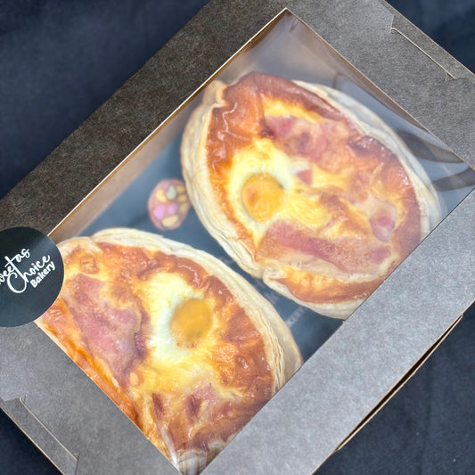 Frozen Bacon and Egg Pie Two Pack