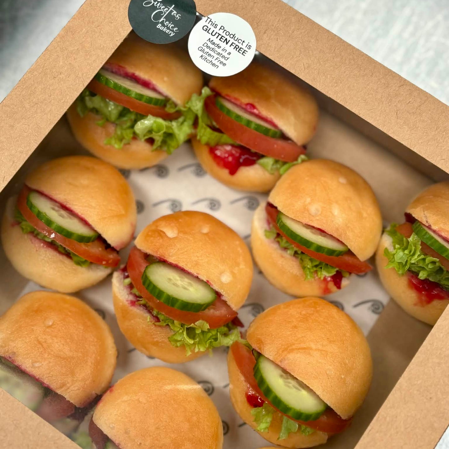 Gluten Free Mini Filled Rolls Platter