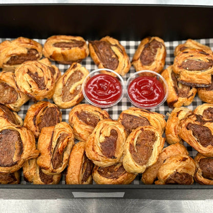 House Made Sausage Roll Platter