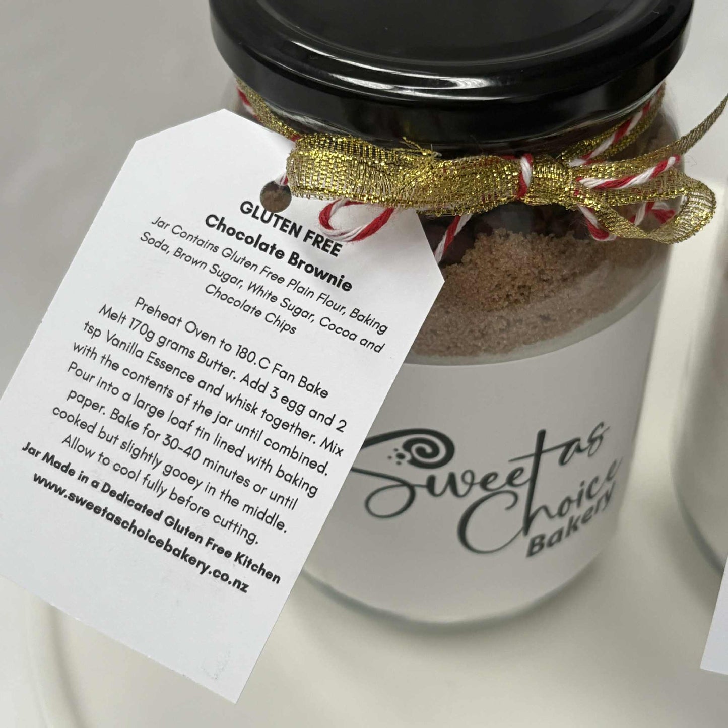 Gluten Free Christmas Baking Jar