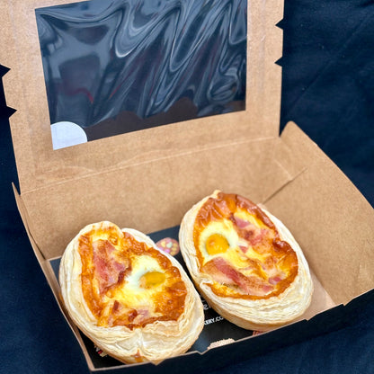 Frozen Bacon and Egg Pie Two Pack