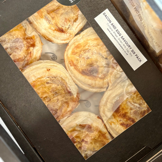 Frozen Bacon and Egg Savouries Six Pack