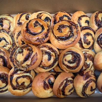 House Made Mini Cheeseymite Brioche Scrolls Platter