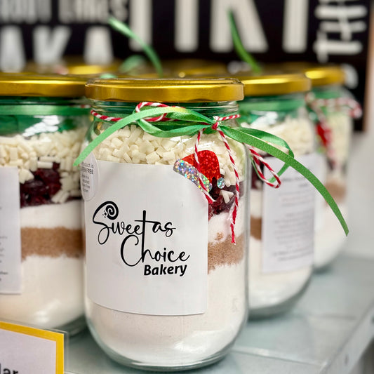GLUTEN FREE Christmas Baking Jar