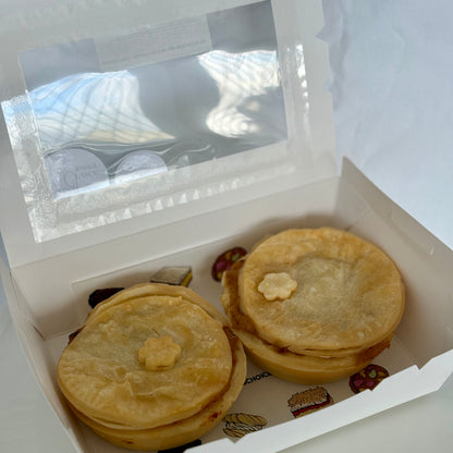 GLUTEN FREE Frozen Creamy Chicken and Mushroom Pie Two Pack