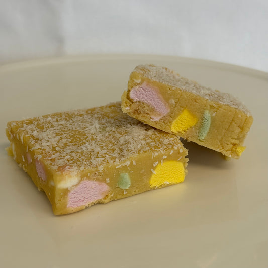 GLUTEN FREE Lolly Cake Slice