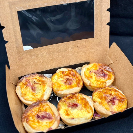 Frozen Kumara and Cranberry Mini Quiche Six Pack