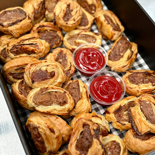 House Made Sausage Roll Platter