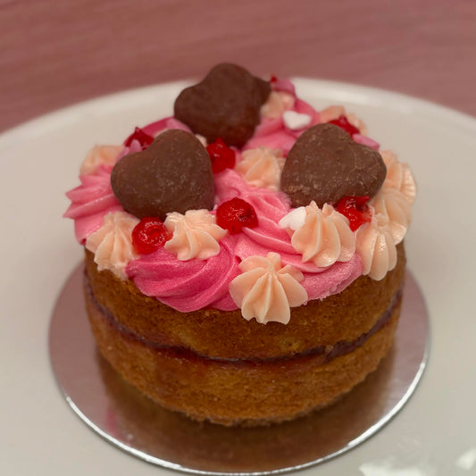 Gluten Free Valentine's Day Cake for Two!