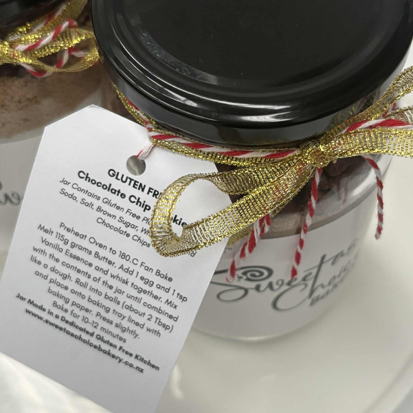 Gluten Free Christmas Baking Jar
